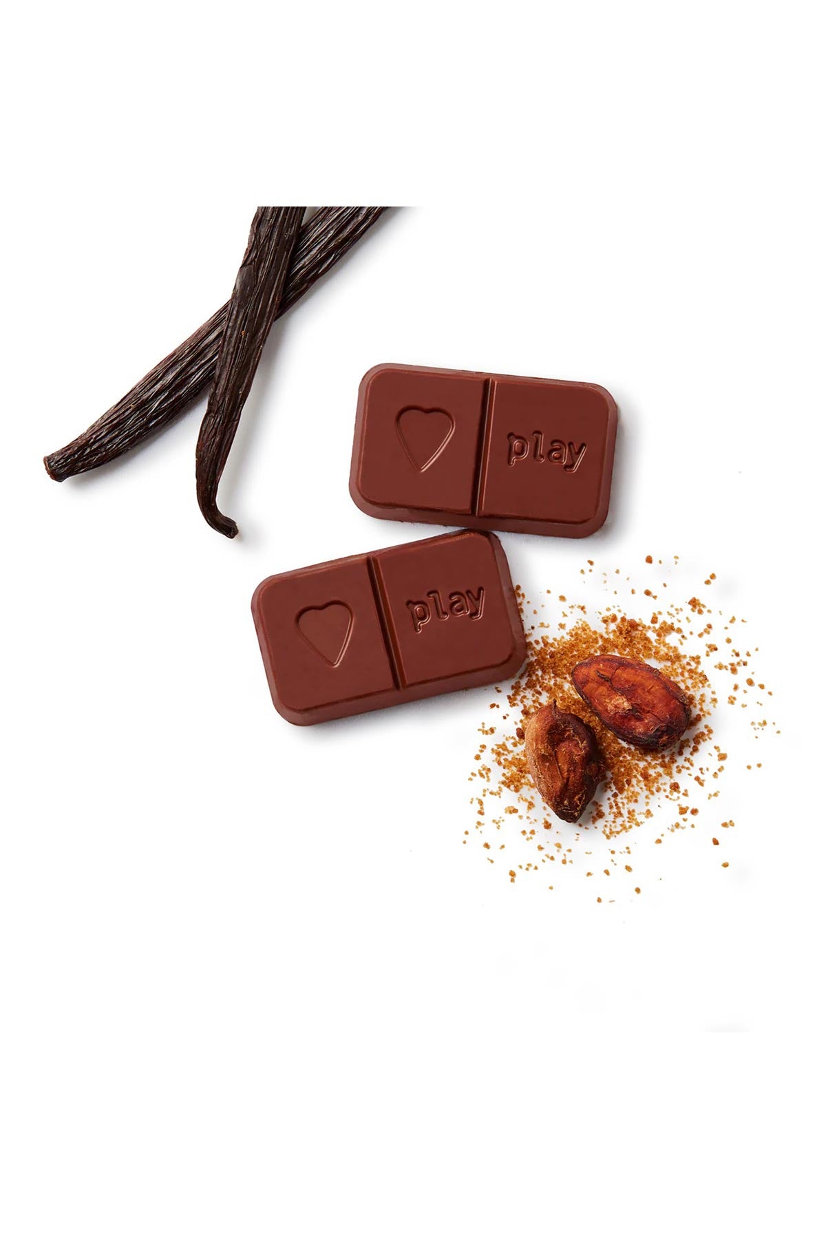 Organic Peruvian cacao dark chocolates dairy-free