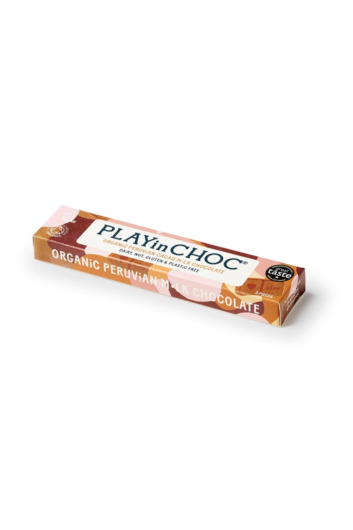 Dairy-free organic chocolate made with Peruvian cacao
