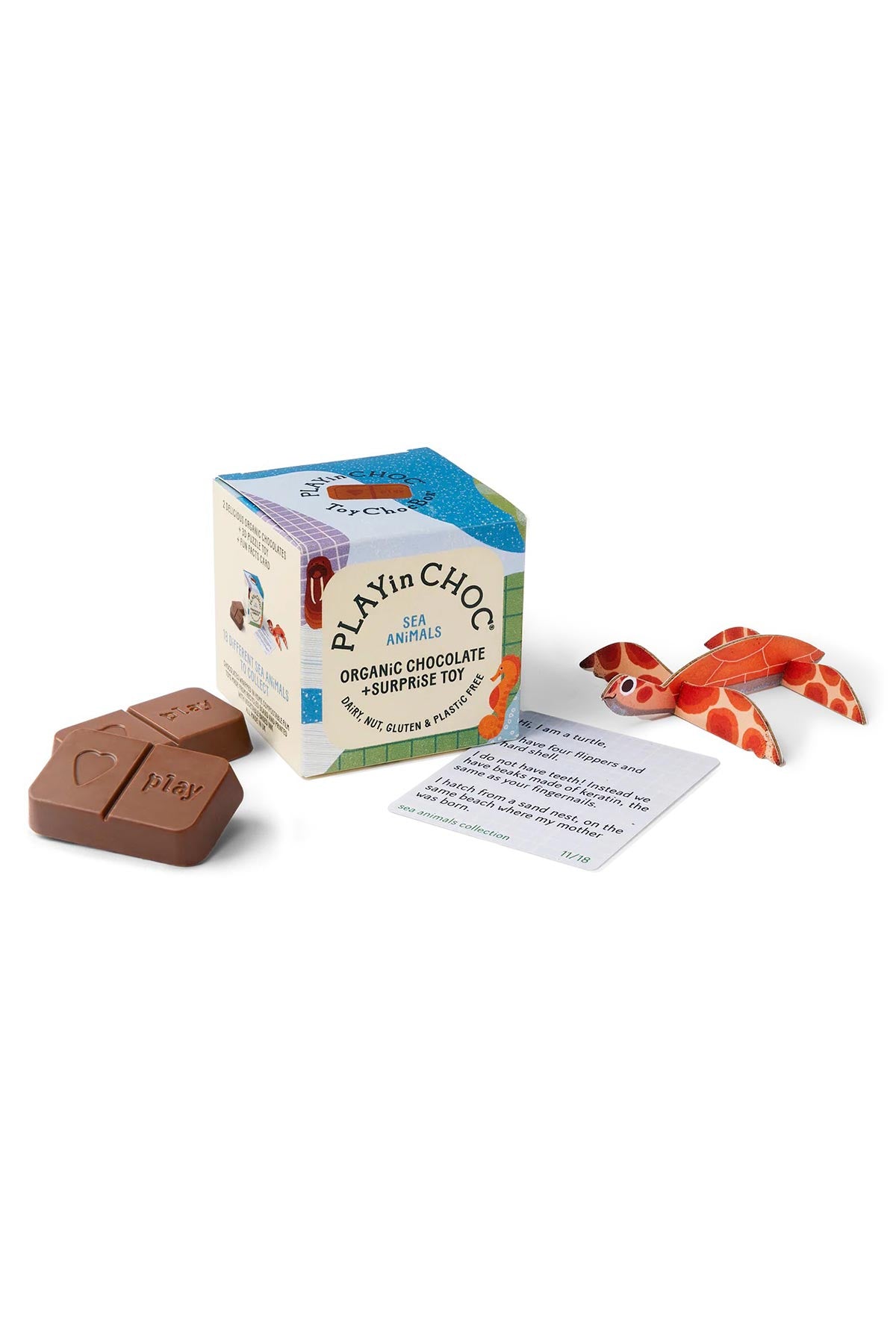 PLAYin CHOC Sea Animals collectible ToyChoc