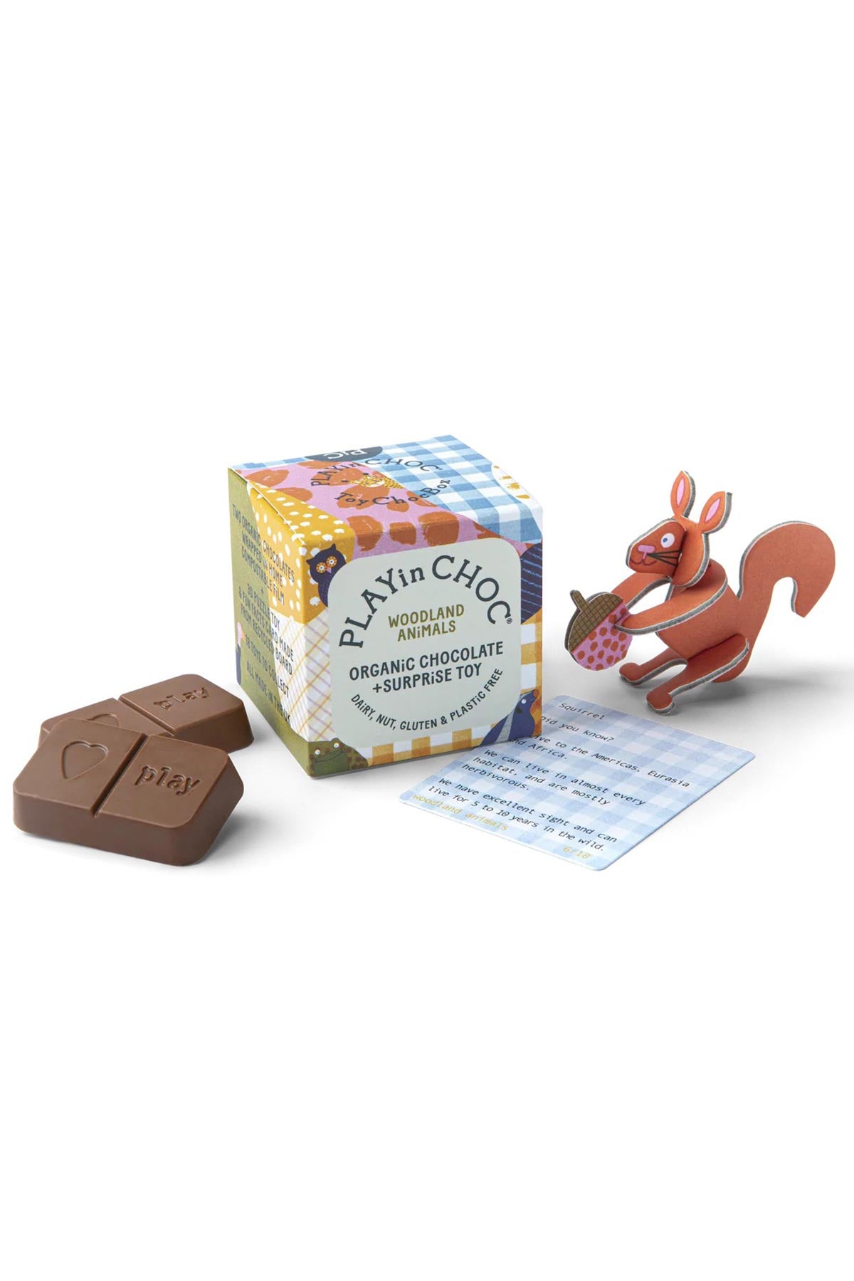 PLAYin CHOC Woodland Animals ToyChoc