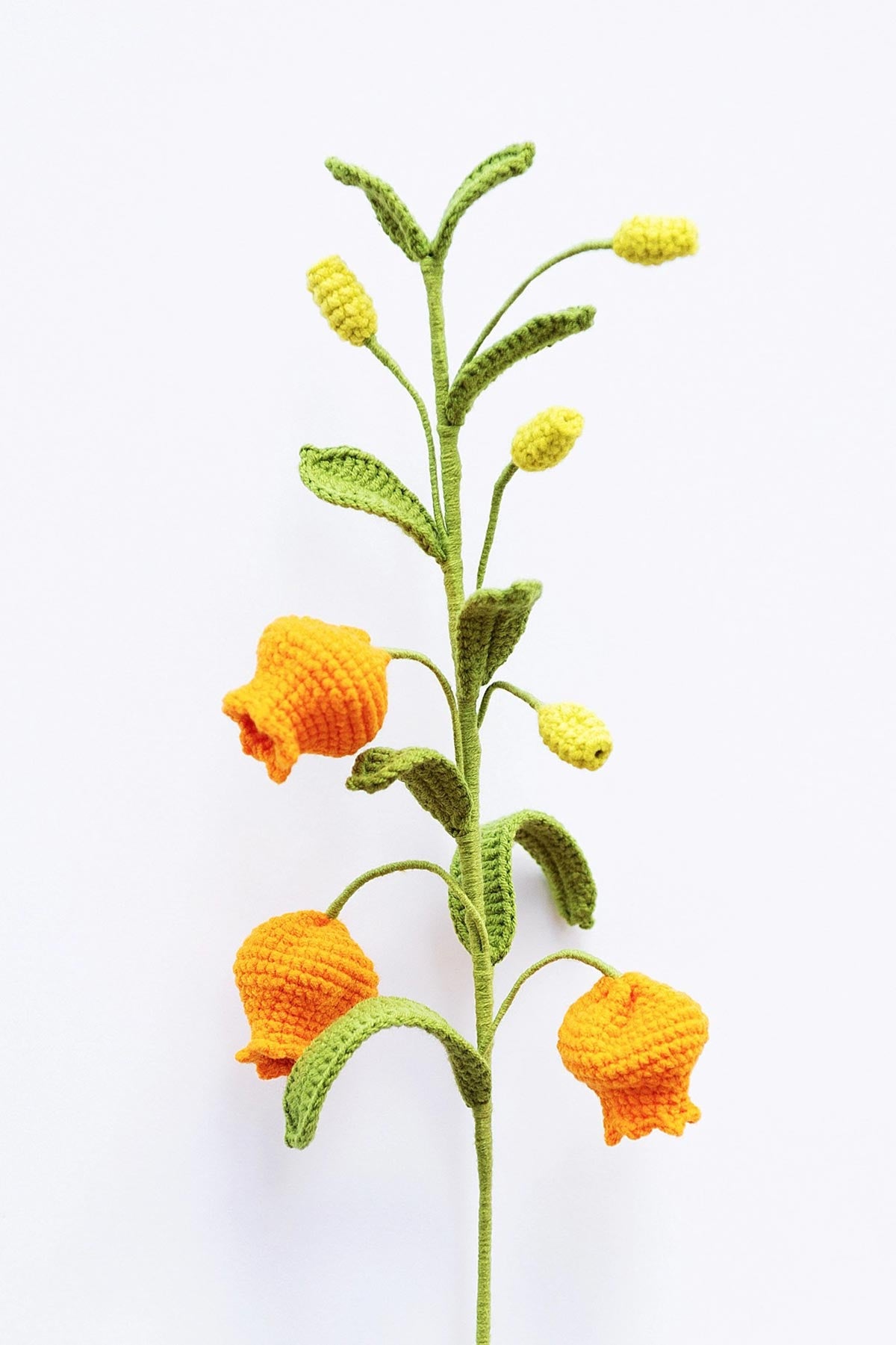 Sandersonia crochet flower stem by The Way to You