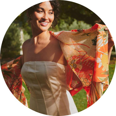 Scarves UK for layering and everyday styling