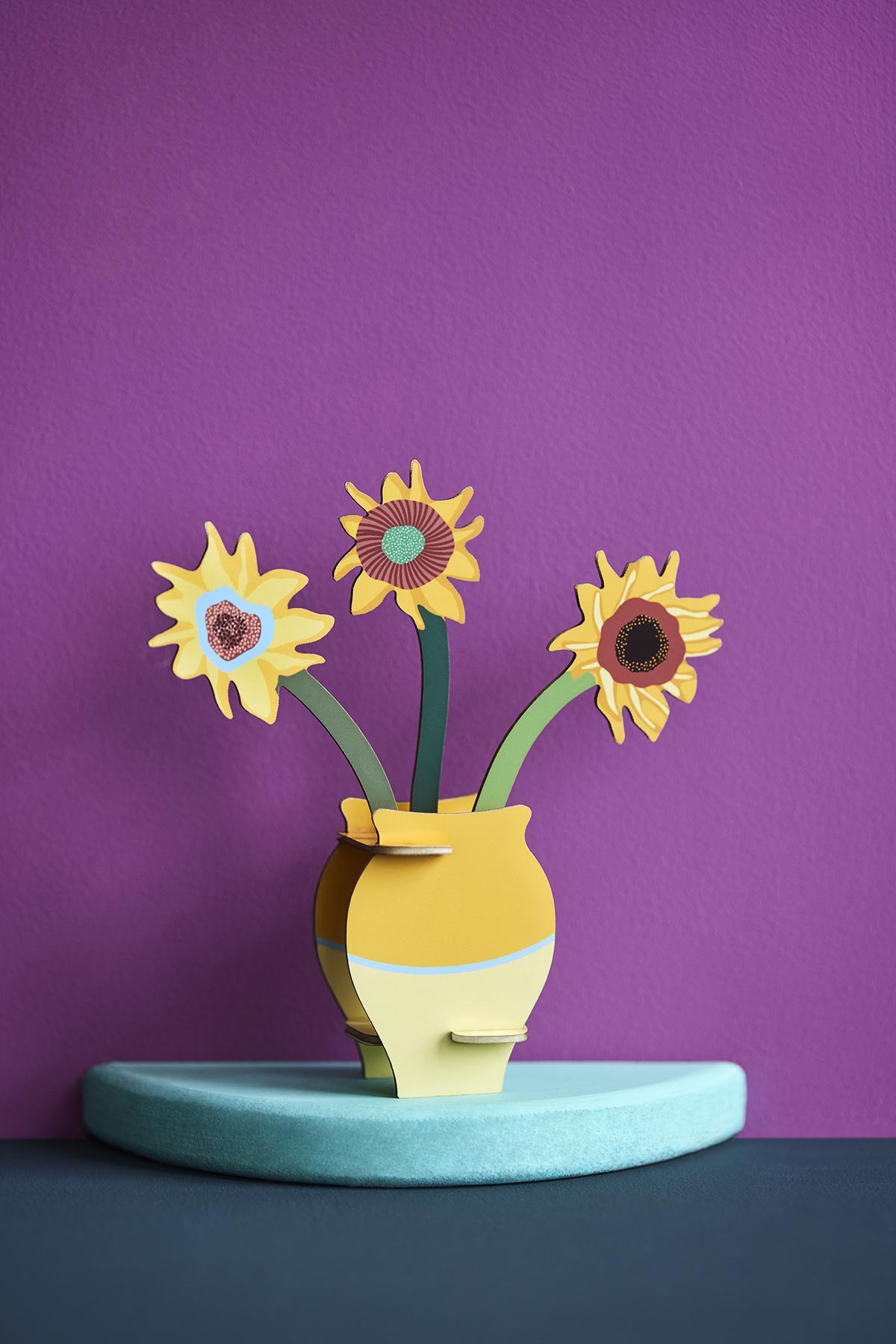 Pop-Out Card – Van Gogh Flowers