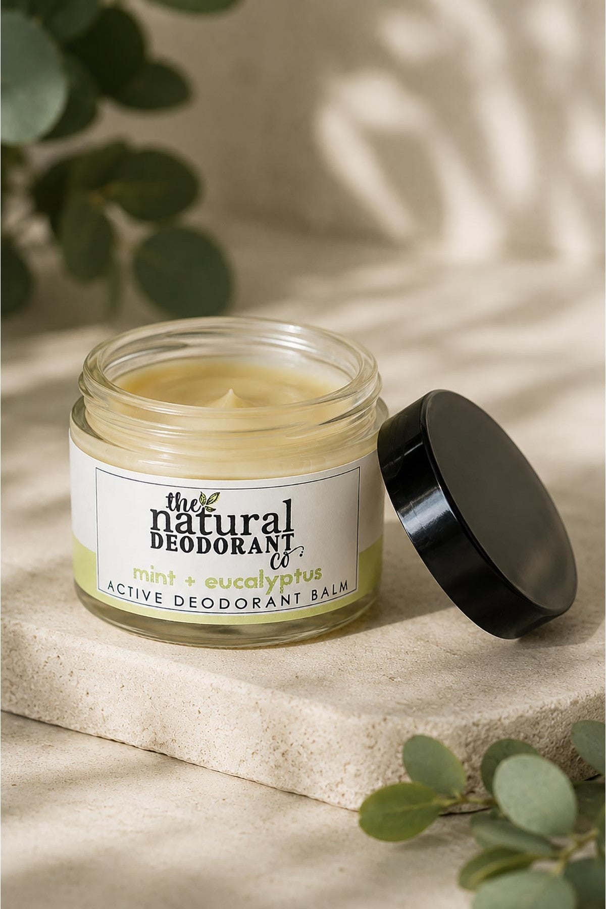 Mint and eucalyptus natural aluminium-free deodorant balm 55g pot — Urban Wild