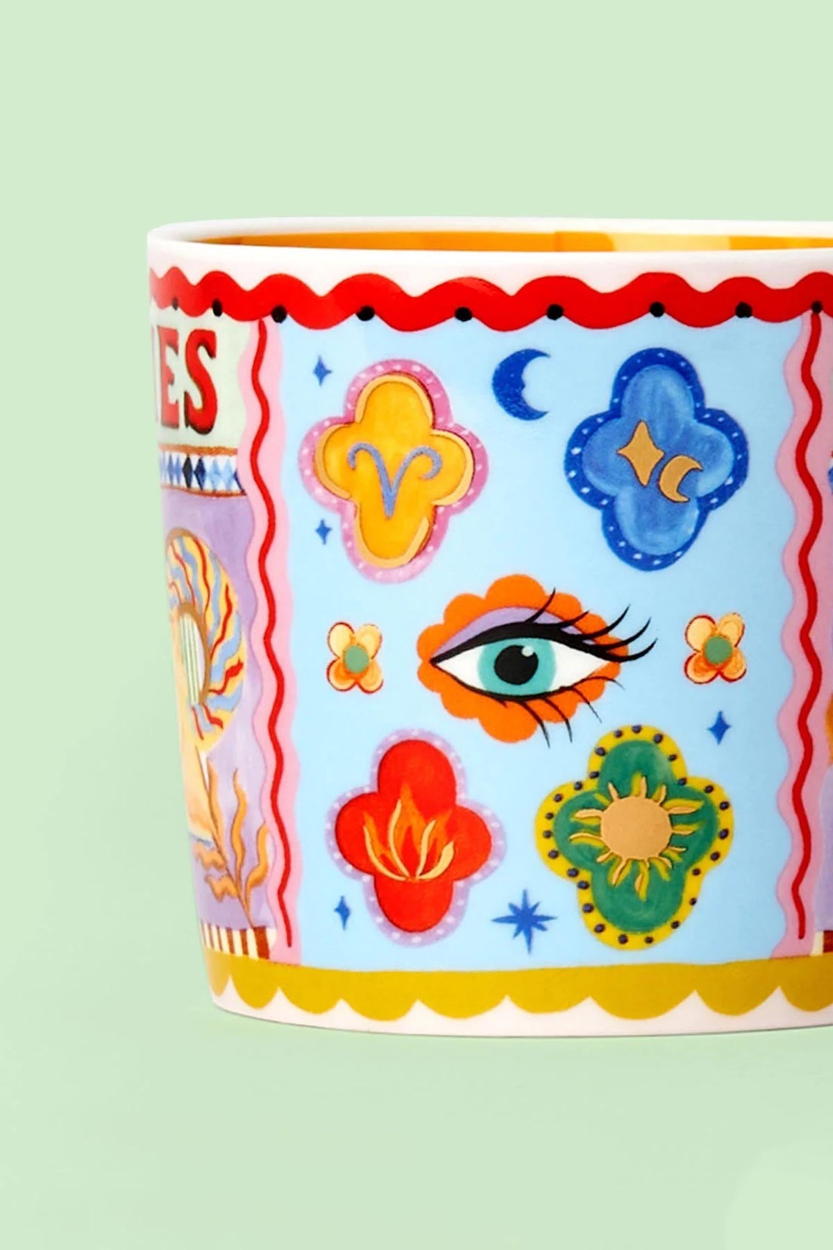 Aries Zodiac Hand Painted Design Mug — Urban Wild