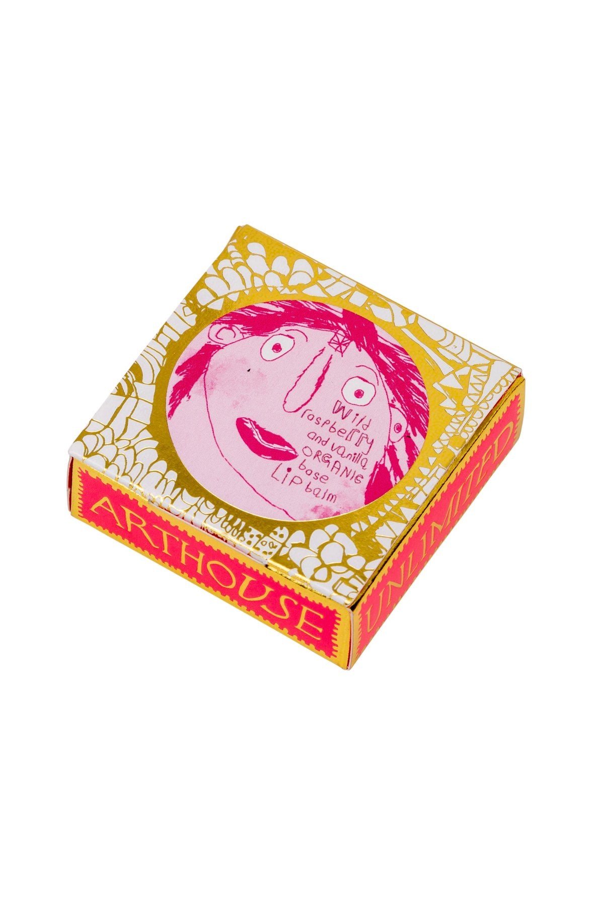 Wild Raspberry And Vanilla Organic Lip Balm - view 3 | Urban Wild