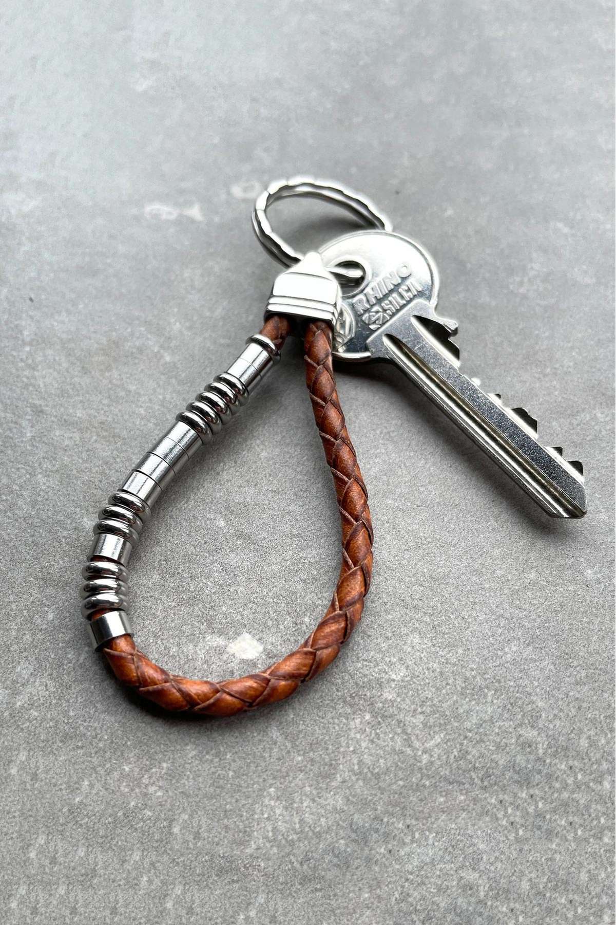 Best Dad Morse Code Leather Keyring — Urban Wild