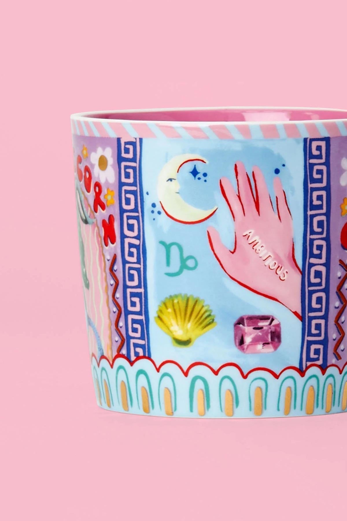 Capricorn Zodiac Hand Painted Design Mug — Urban Wild