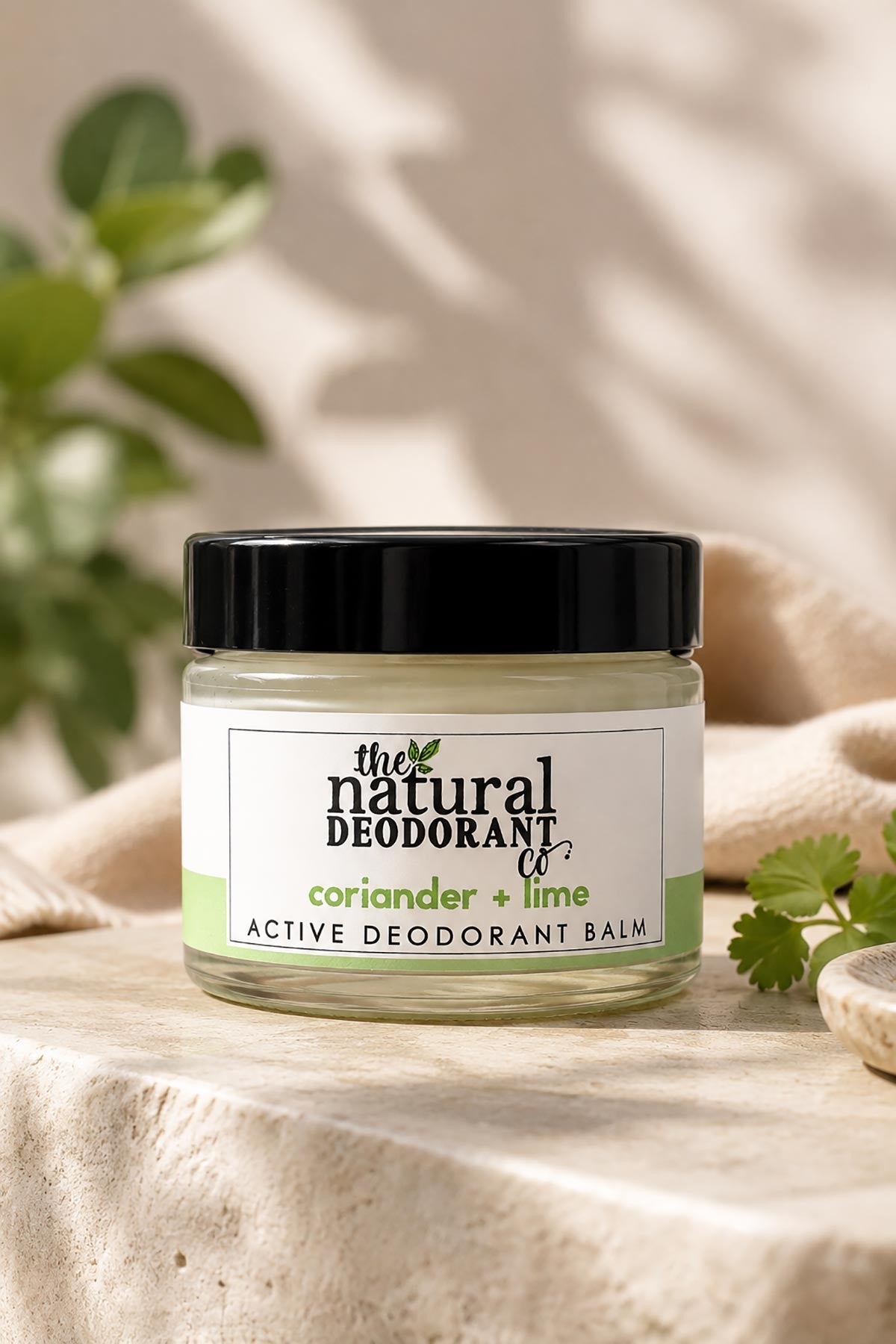 Active Deodorant Balm Coriander and Lime — Urban Wild