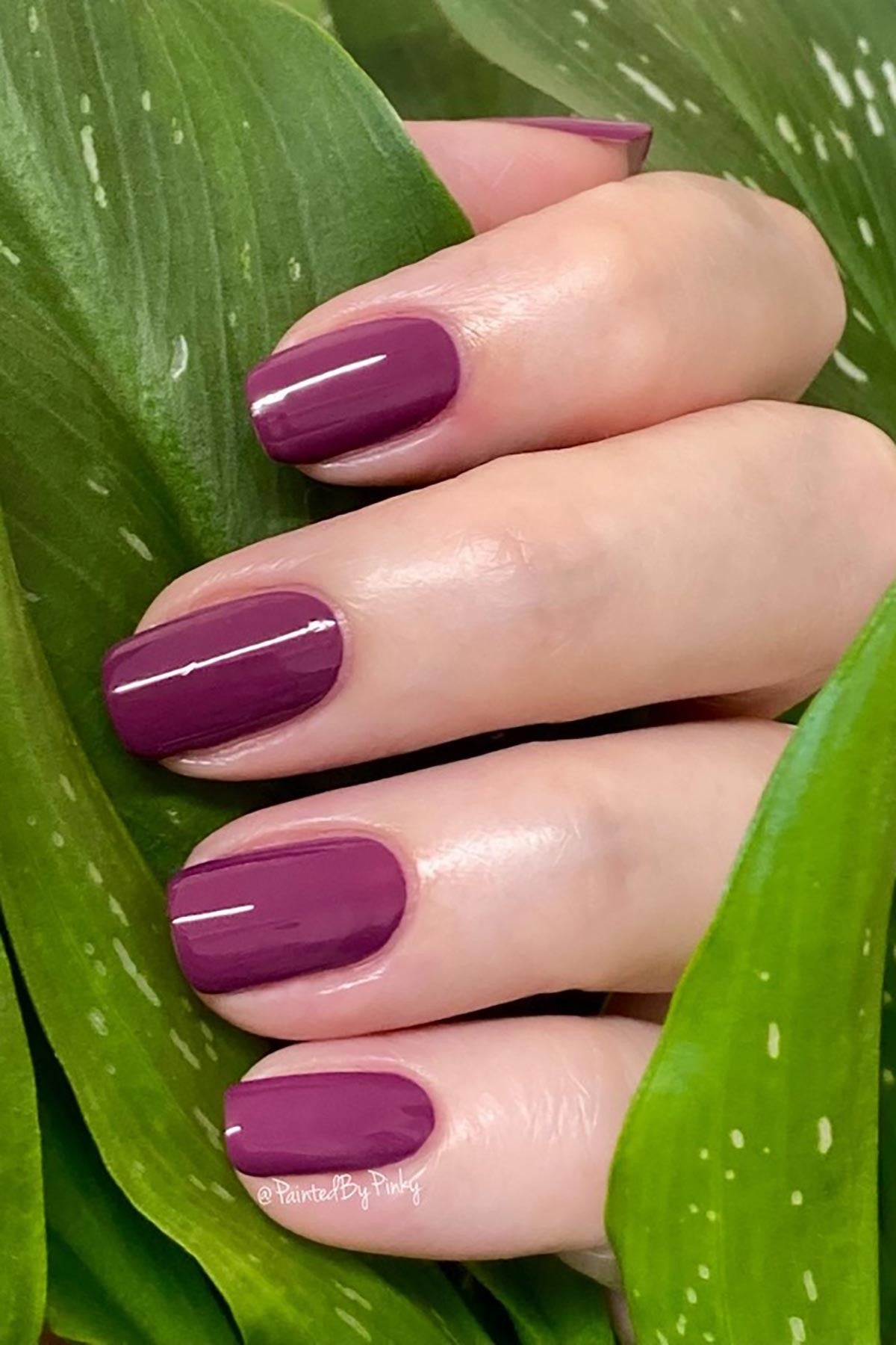 Distressed Damson Pinky Purple Plant-Based Nail Polish — Urban Wild