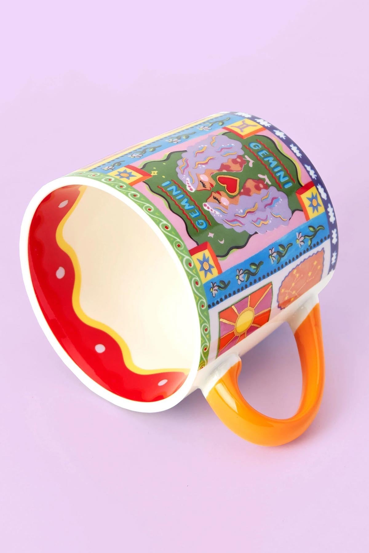 Gemini Zodiac Hand Painted Design Mug — Urban Wild