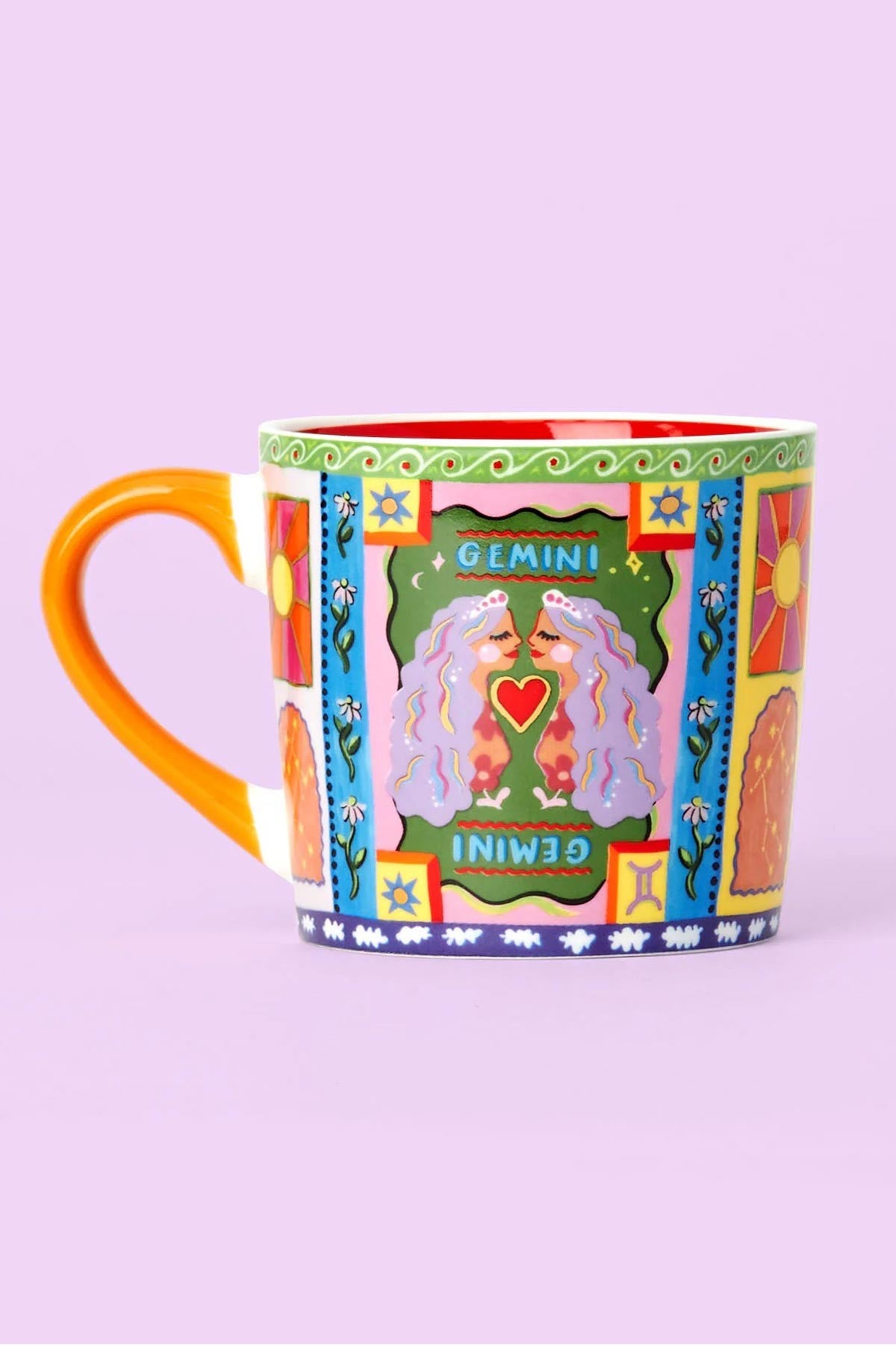 Gemini Zodiac Hand Painted Design Mug — Urban Wild