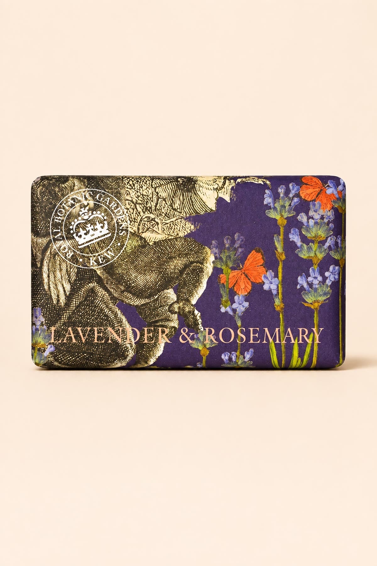 Kew Gardens lavender and rosemary bath and body family collection display — Urban Wild