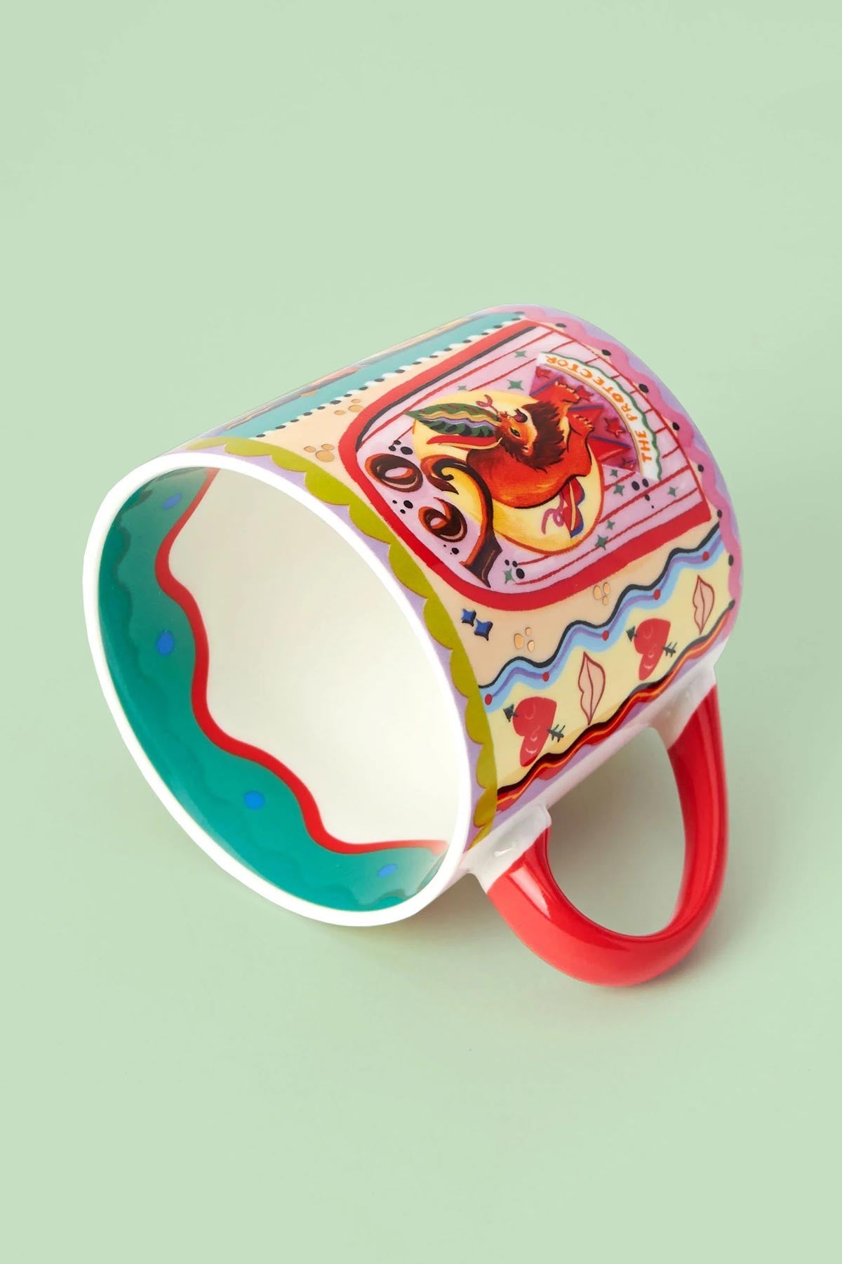 Leo Zodiac Hand Painted Design Mug — Urban Wild