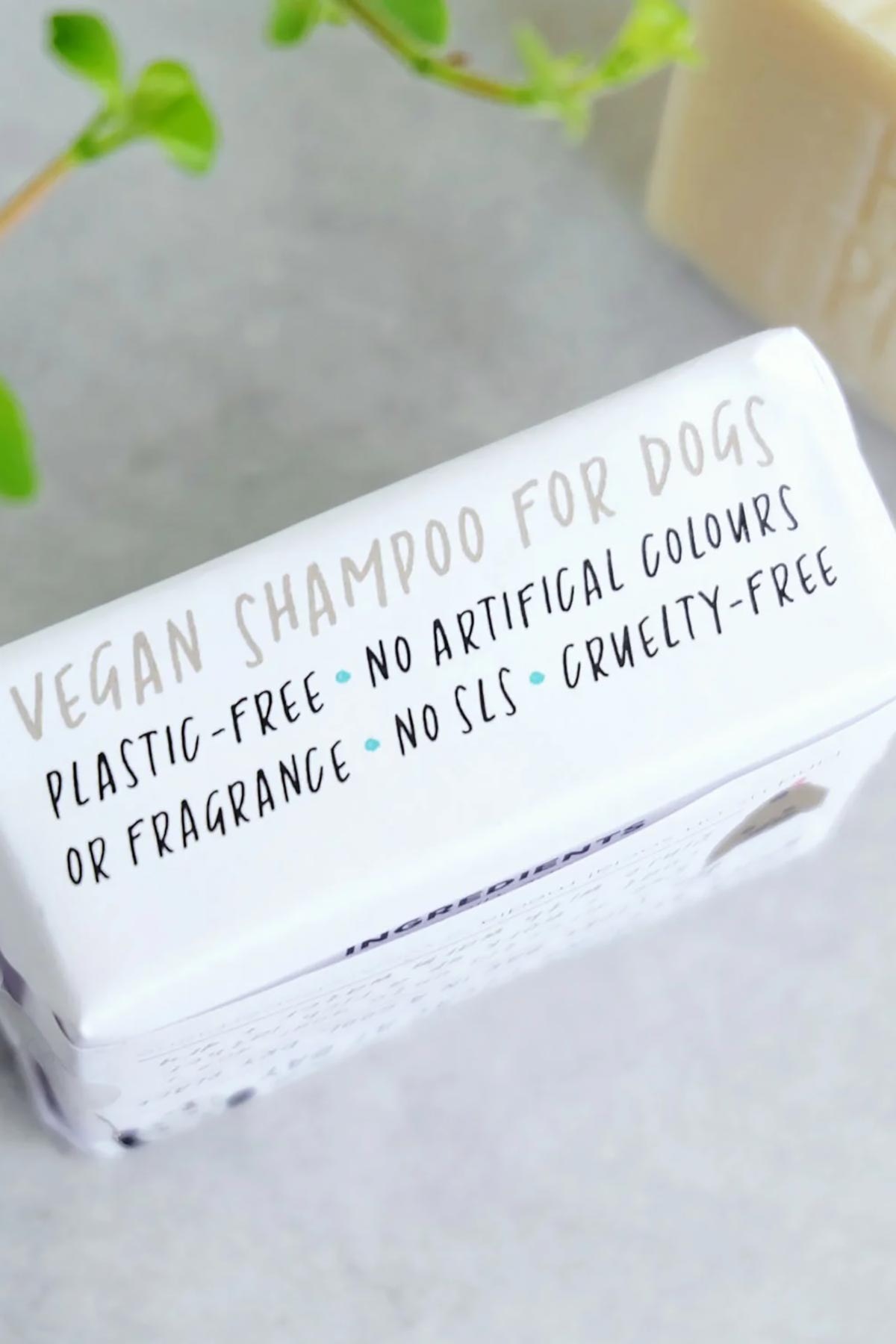 Vegan plastic free cruelty free dog shampoo bar with no SLS — Urban Wild