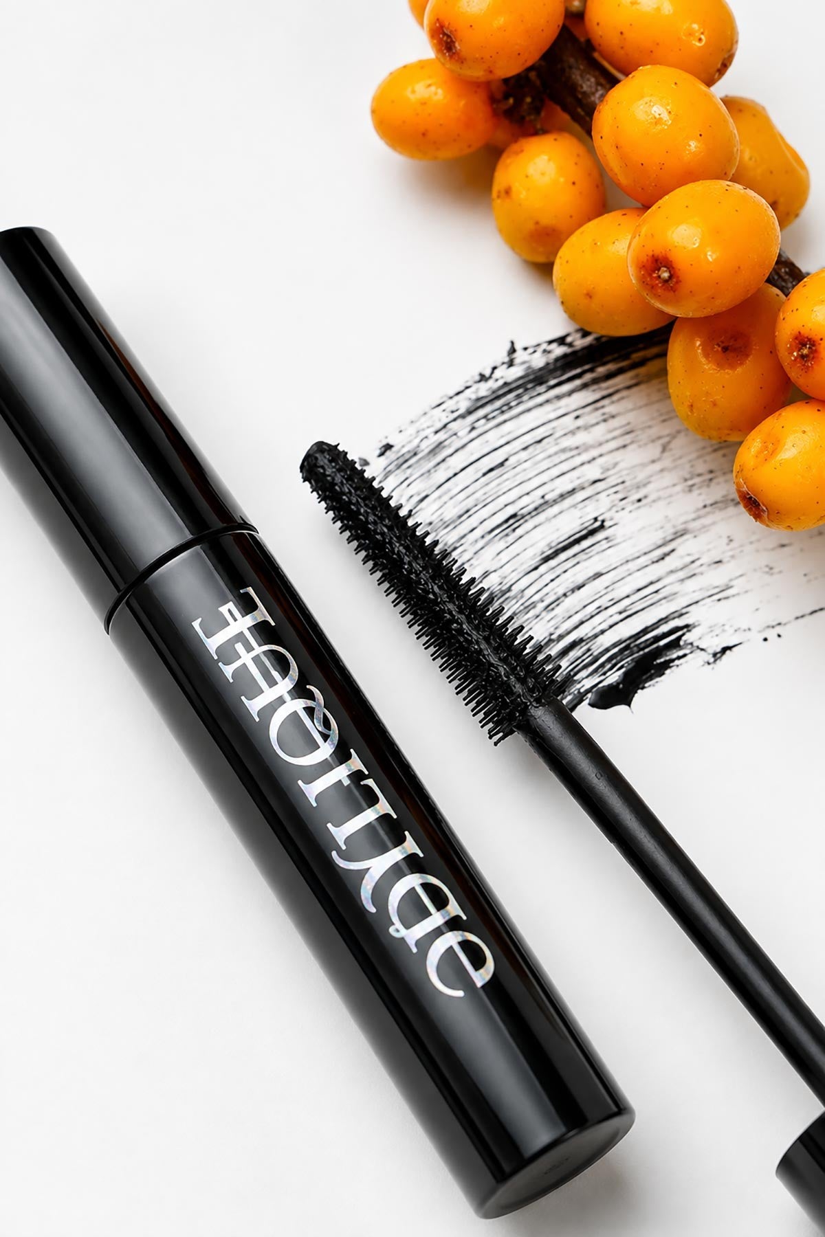 Odylique organic black mascara tube for sensitive eyes with natural plant extracts — Urban Wild