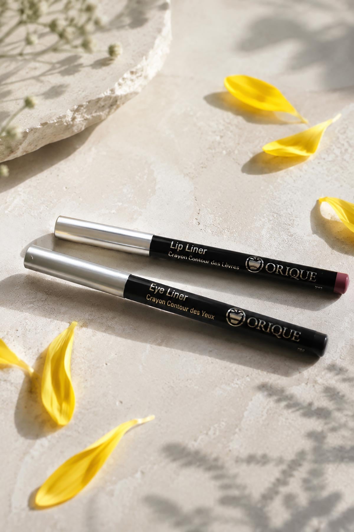 Odylique organic rose pink mineral lip liner pencil with recyclable aluminium cap — Urban Wild