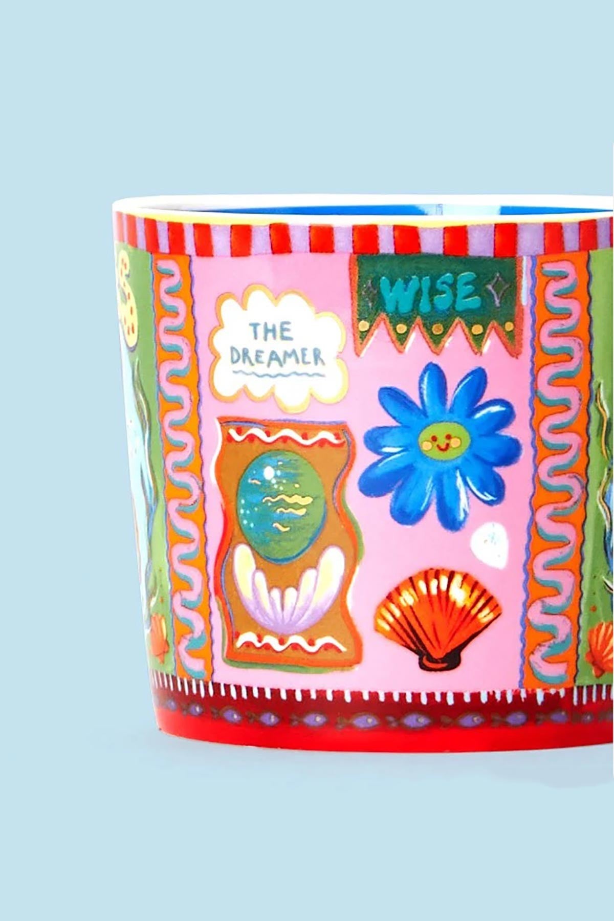 Pisces Zodiac Hand Painted Design Mug — Urban Wild