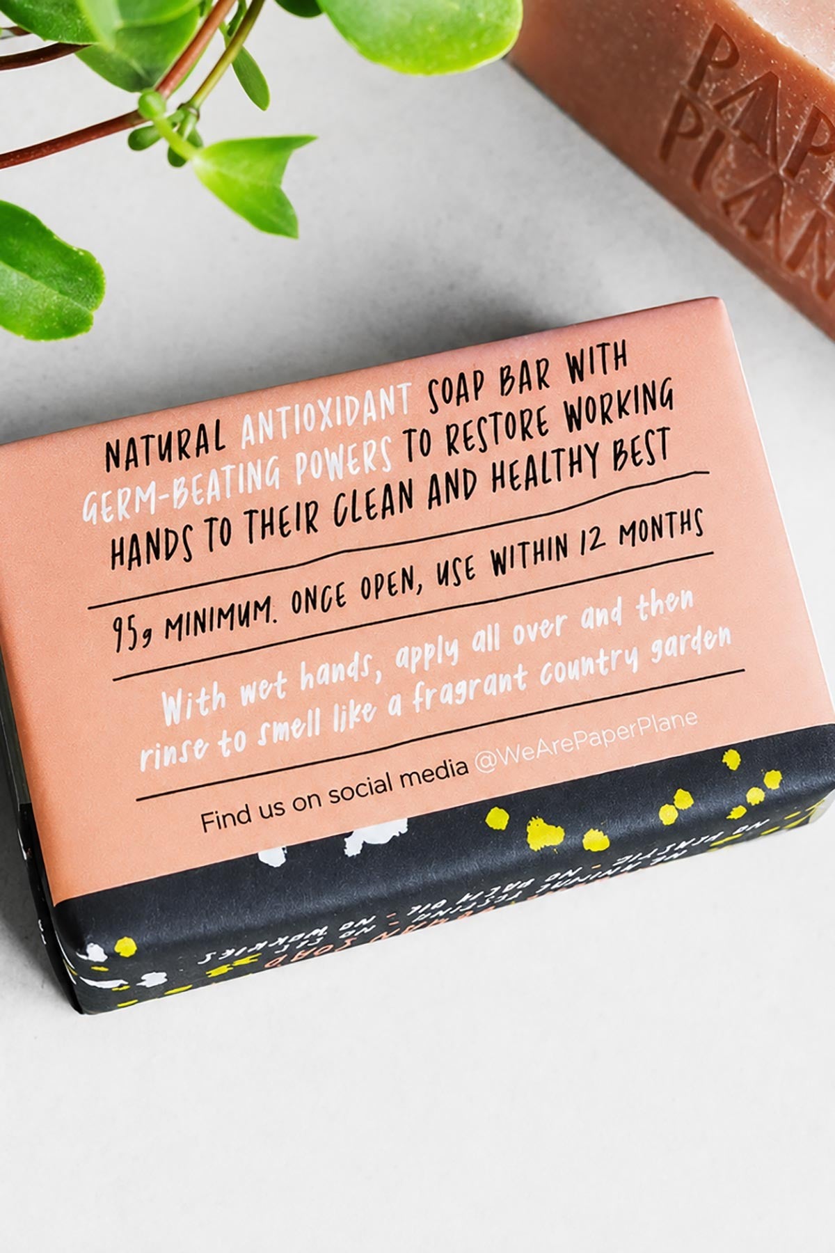 Rose Geranium Gardener's Natural Vegan Soap Bar — Urban Wild