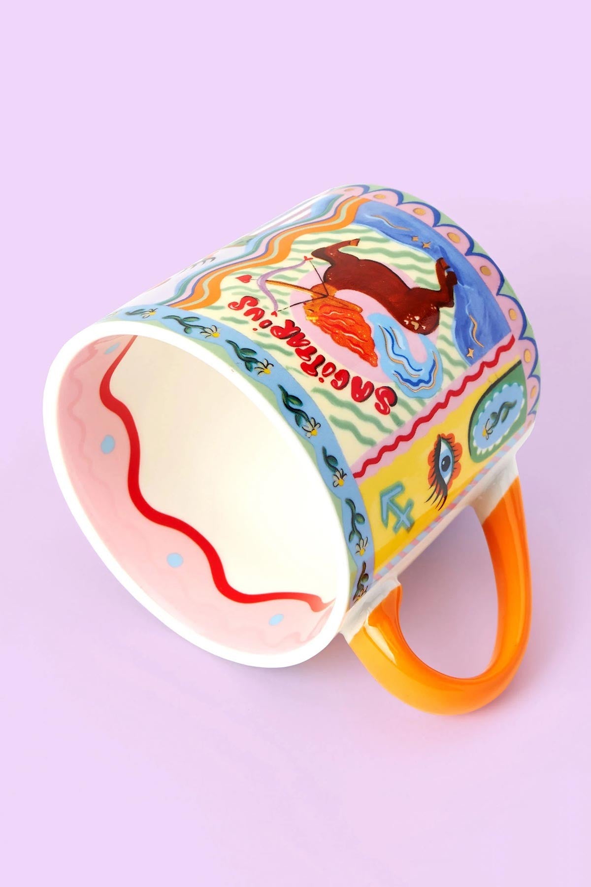 Sagittarius Zodiac Hand Painted Design Mug — Urban Wild