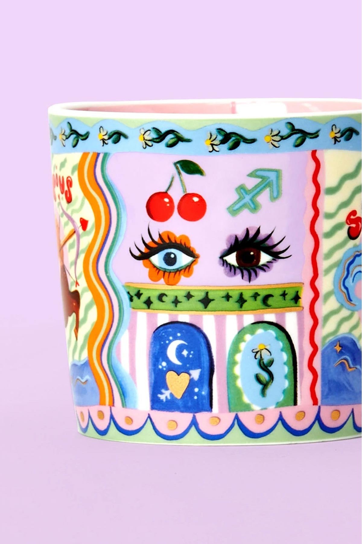 Sagittarius Zodiac Hand Painted Design Mug — Urban Wild