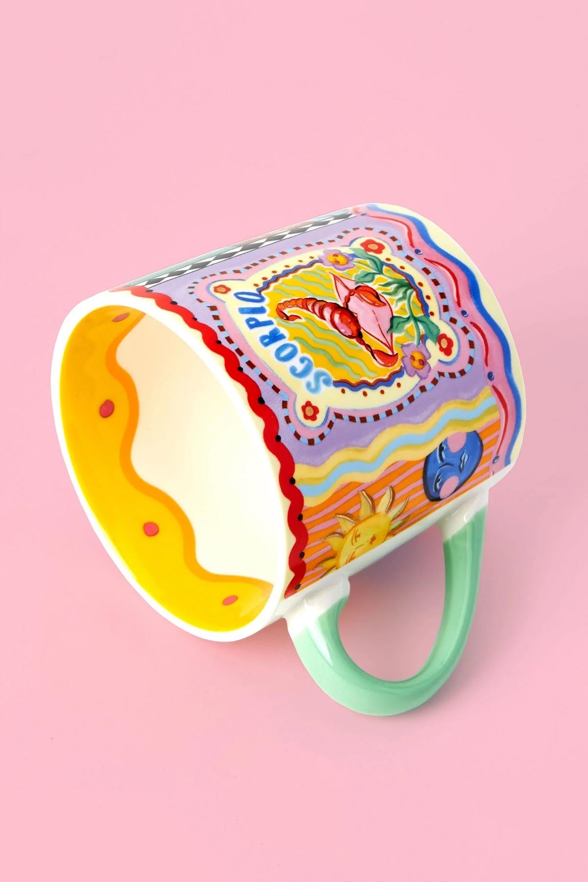 Scorpio Zodiac Hand Painted Design Mug — Urban Wild