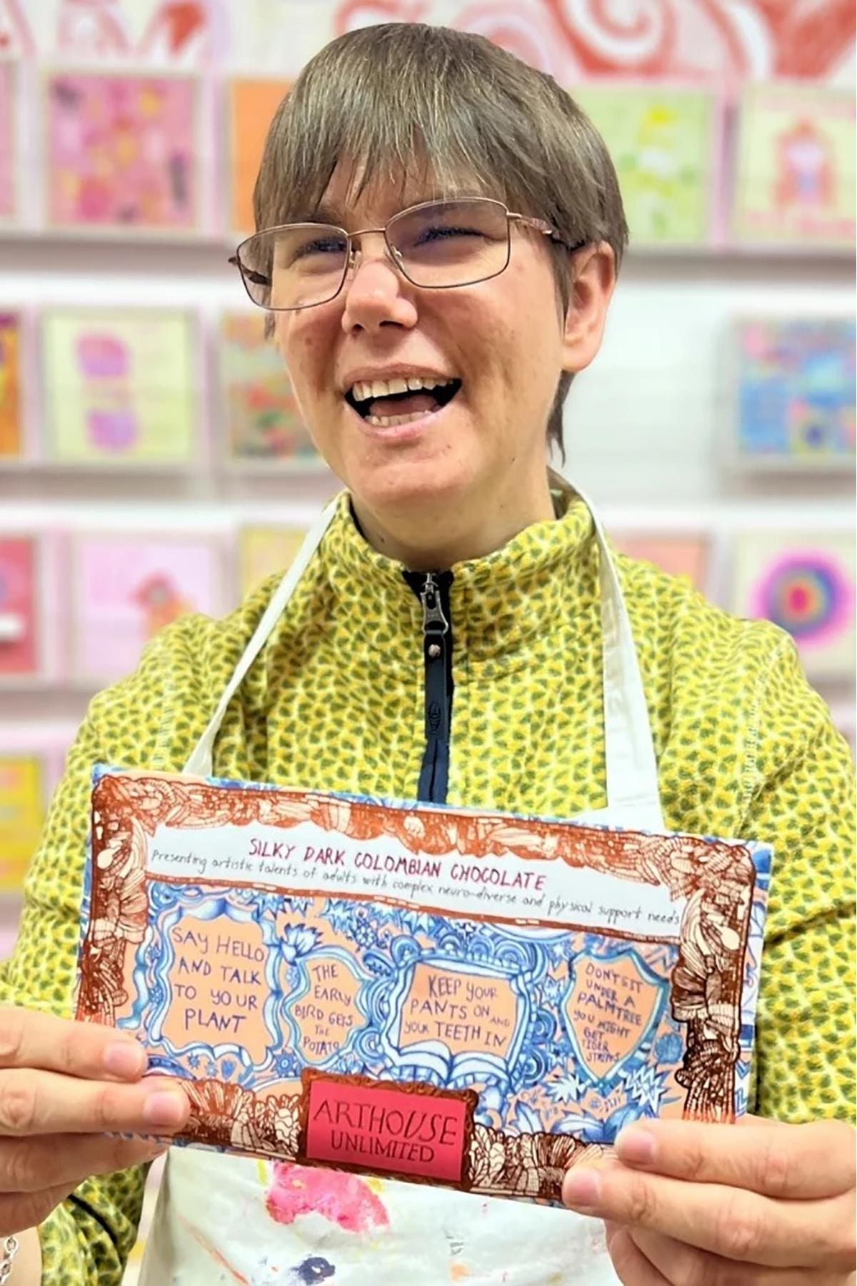  Words of Wisdom, Silky Dark Colombian Chocolate Bar — Urban Wild