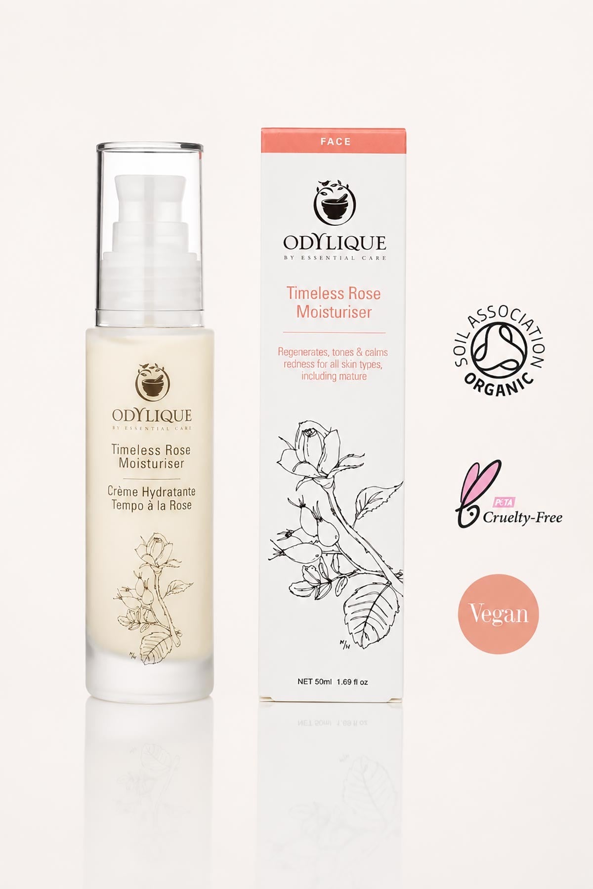 Timeless Rose Organic Moisturiser — Urban Wild