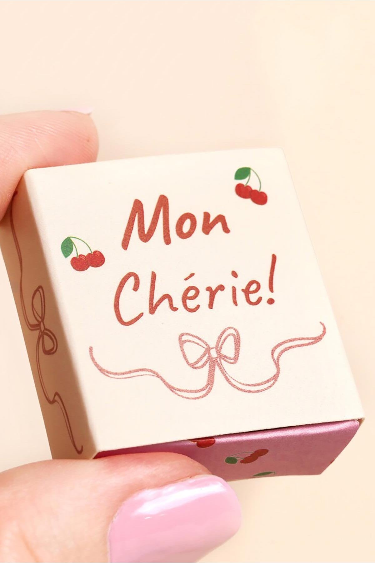 Tiny Matchbox Ceramic Cherry Token — Urban Wild