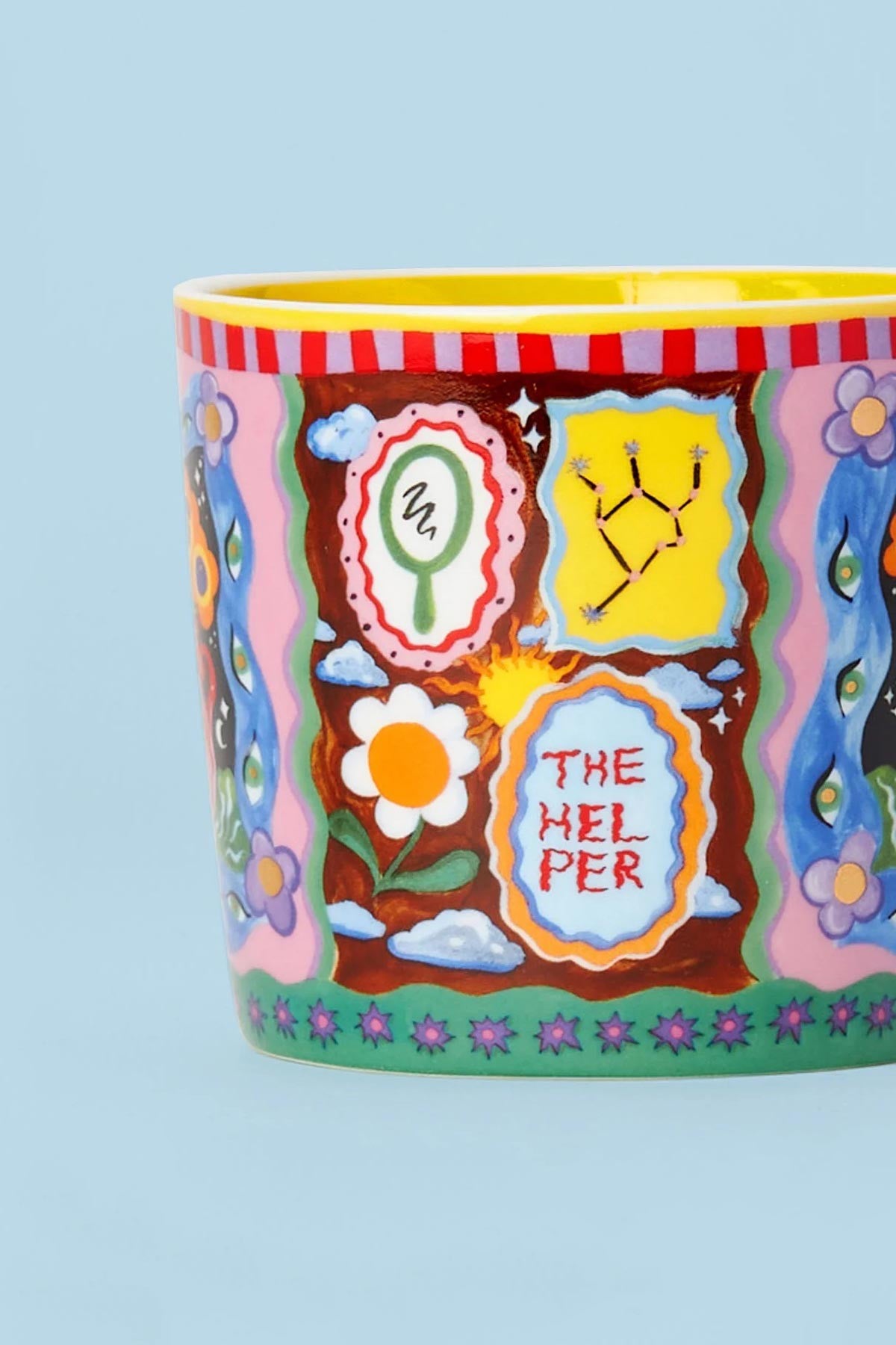 Virgo Zodiac Hand Painted Design Mug — Urban Wild
