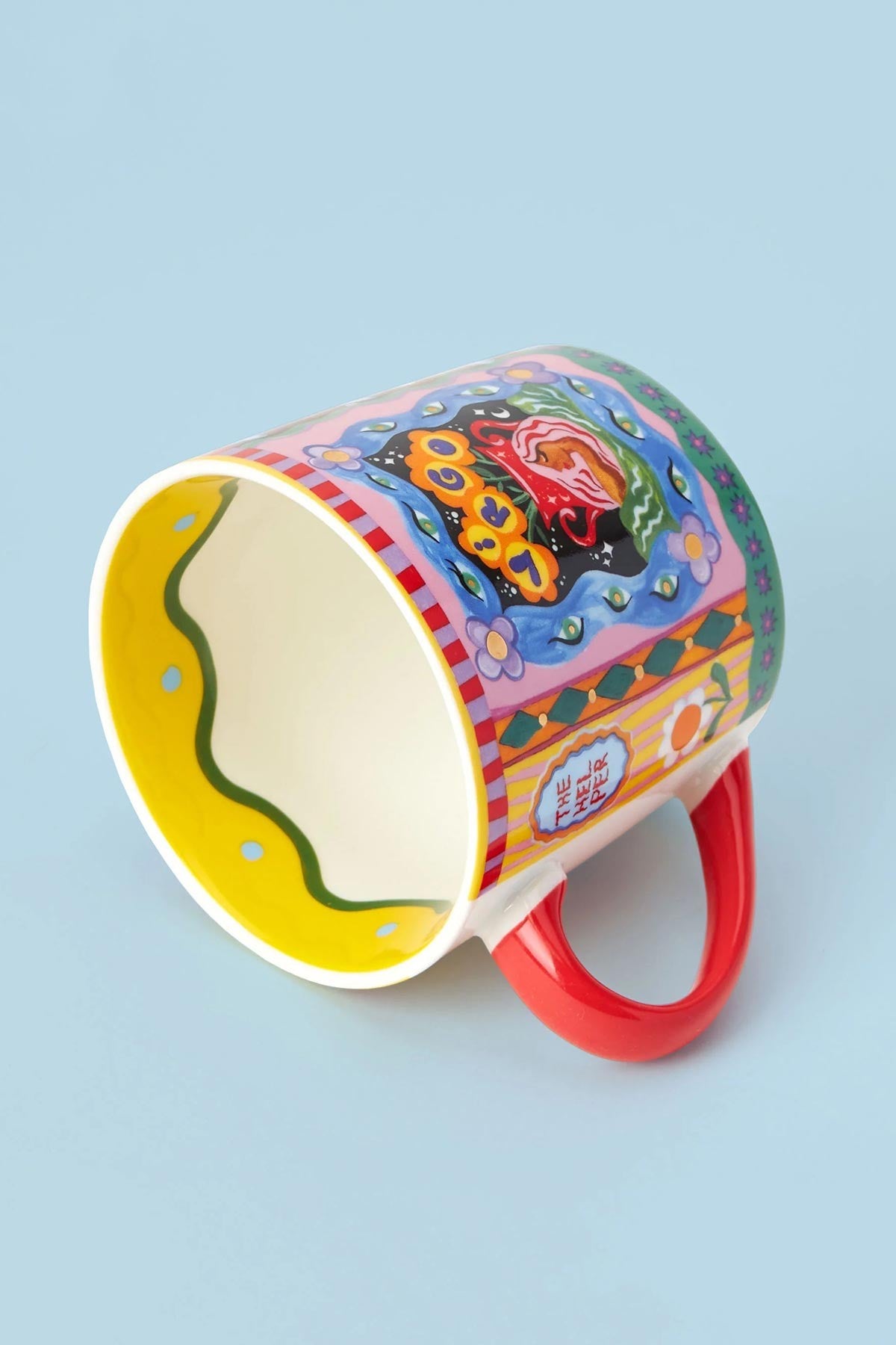 Virgo Zodiac Hand Painted Design Mug — Urban Wild