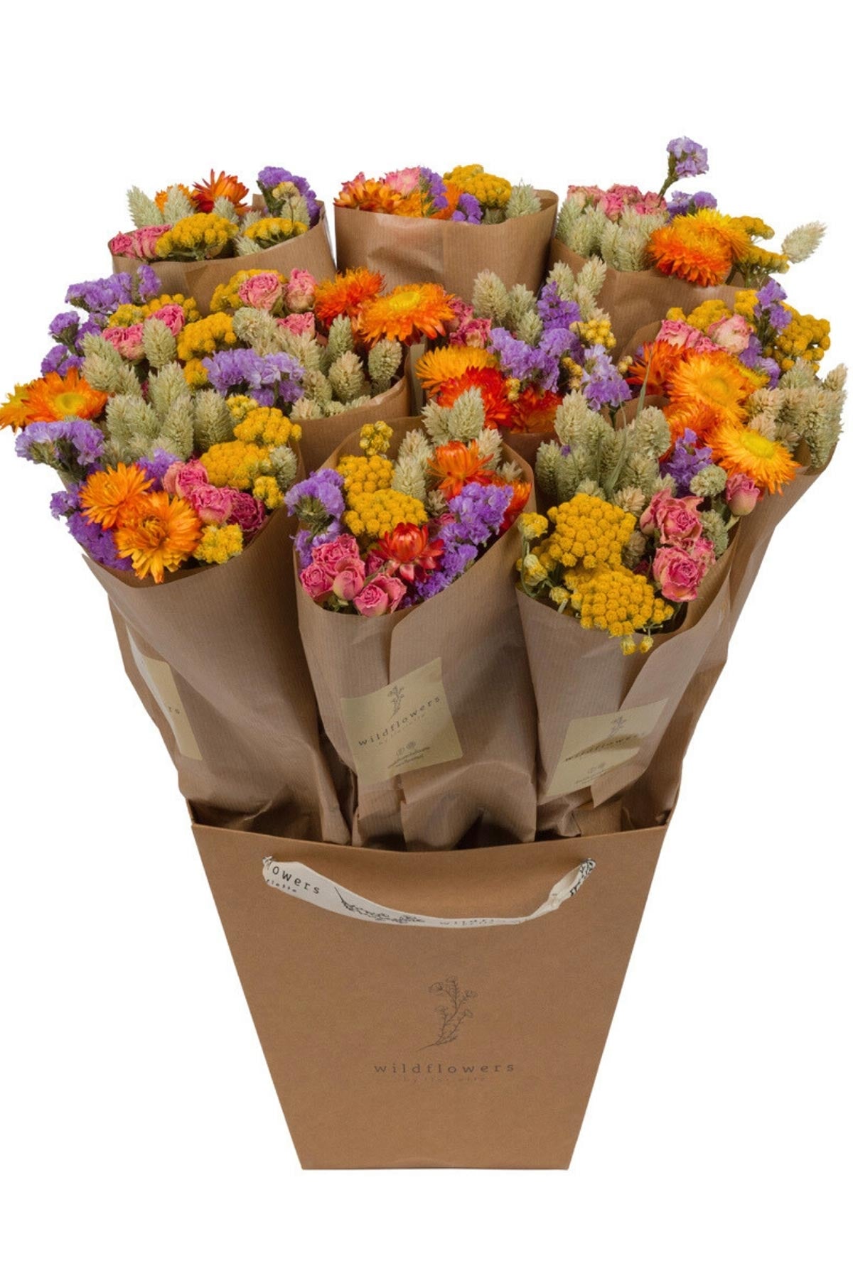 Market More multi dried flowers bouquet